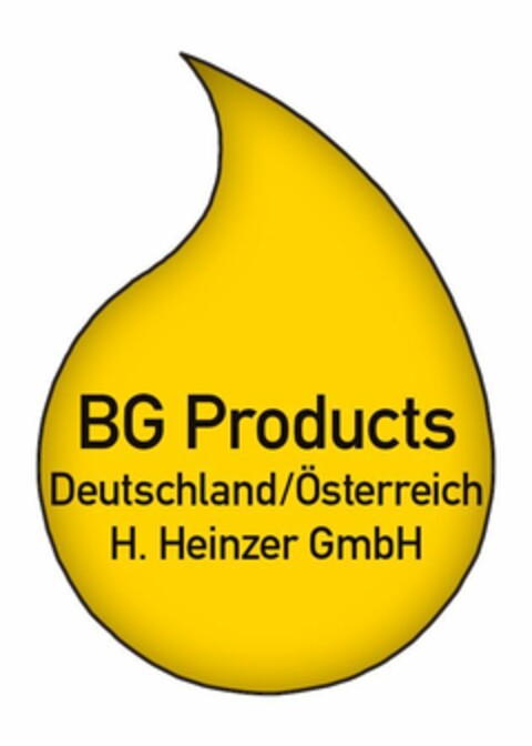 BG Products Deutschland/Österreich H. Heinzer GmbH Logo (EUIPO, 30.01.2015)