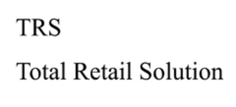 TRS Total Retail Solution Logo (EUIPO, 25.08.2016)