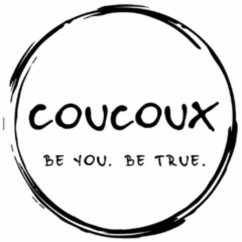 COUCOUX BE YOU. BE TRUE. Logo (EUIPO, 03.10.2016)