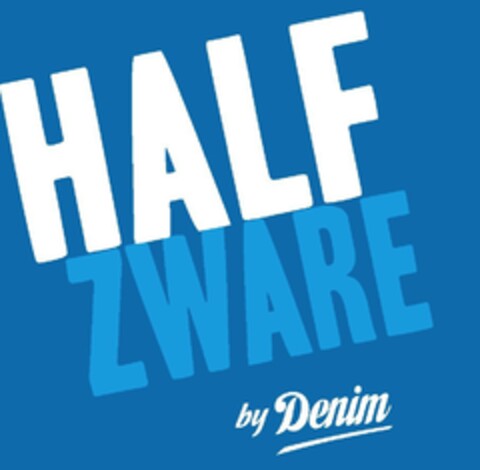 HALF ZWARE by Denim Logo (EUIPO, 02/10/2017)