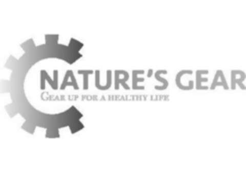 NATURE'S GEAR GEAR UP FOR A HEALTHY LIFE Logo (EUIPO, 14.12.2017)