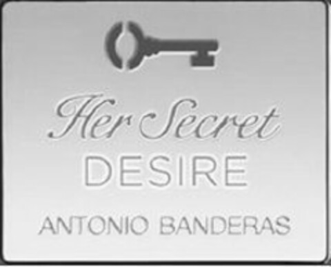 HER SECRET DESIRE ANTONIO BANDERAS Logo (EUIPO, 02/05/2018)