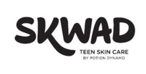 SKWAD TEEN SKIN CARE BY POTION DYNAMO Logo (EUIPO, 16.05.2018)