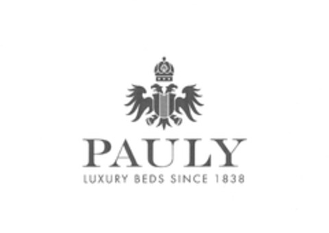 PAULY LUXURY BEDS SINCE 1838 Logo (EUIPO, 05.06.2018)