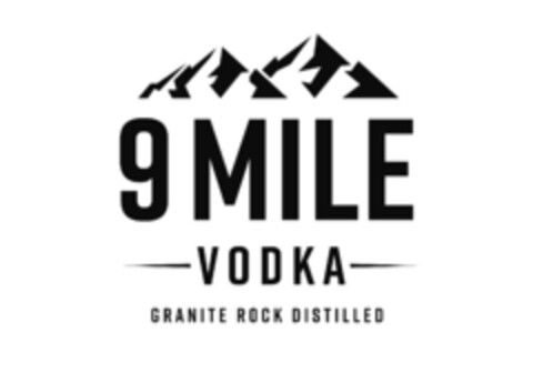 9 MILE VODKA GRANITE ROCK DISTILLED Logo (EUIPO, 04/02/2019)