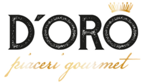 D'ORO piaceri gourmet Logo (EUIPO, 04/12/2019)