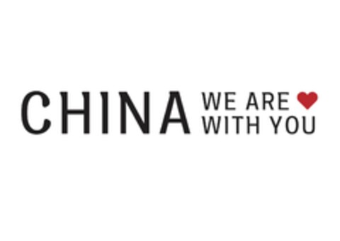 CHINA WE ARE WITH YOU Logo (EUIPO, 12.02.2020)