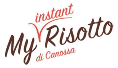 MY INSTANT RISOTTO DI CANOSSA Logo (EUIPO, 01/26/2022)