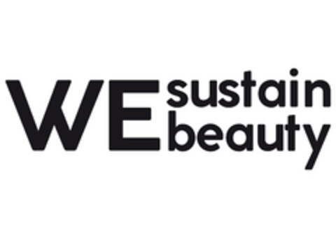 WE sustain beauty Logo (EUIPO, 07.04.2022)