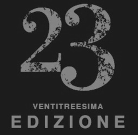 23 VENTITREESIMA EDIZIONE Logo (EUIPO, 08/16/2022)