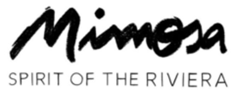 Mimosa SPIRIT OF THE RIVIERA Logo (EUIPO, 04.10.2022)