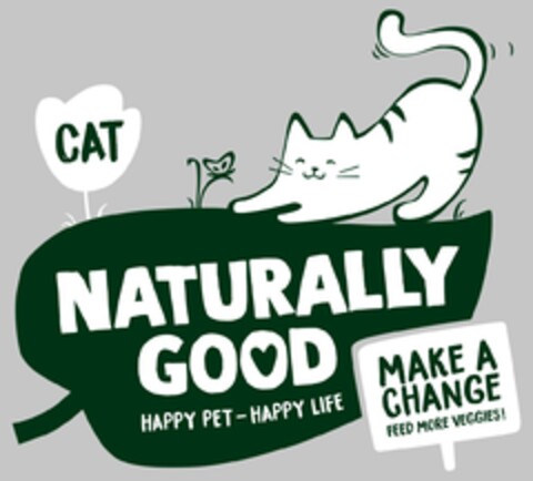 CAT NATURALLY GOOD Logo (EUIPO, 10/25/2023)