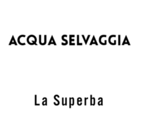 ACQUA SELVAGGIA La Superba Logo (EUIPO, 03.11.2023)