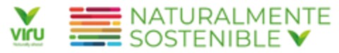 Viru Naturally ahead NATURALMENTE SOSTENIBLE Logo (EUIPO, 11/07/2023)