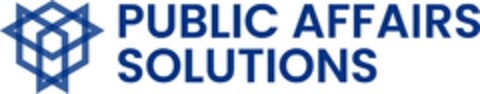 PUBLIC AFFAIRS SOLUTIONS Logo (EUIPO, 02/26/2024)