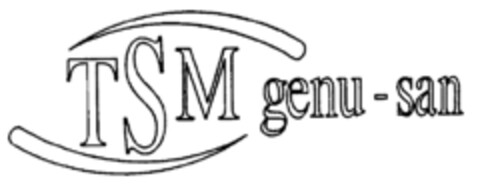 TSM genu-san Logo (EUIPO, 04/01/1996)