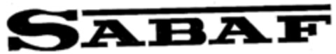 SABAF Logo (EUIPO, 19.04.1996)