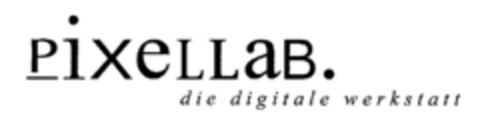 PixeLLaB. die digitale werkstatt Logo (EUIPO, 14.06.2000)