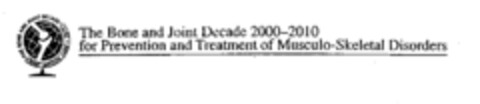 The Bone and Joint Decade 2000-2010 for Prevention and Treatment of Musculo-Skeletal Disorders Logo (EUIPO, 02.05.2000)