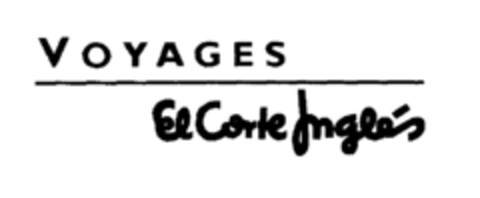 VOYAGES El Corte Inglés Logo (EUIPO, 26.04.2002)