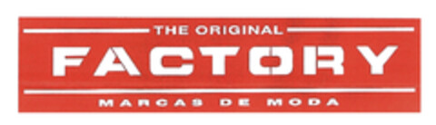 THE ORIGINAL FACTORY MARCAS DE MODA Logo (EUIPO, 26.06.2003)