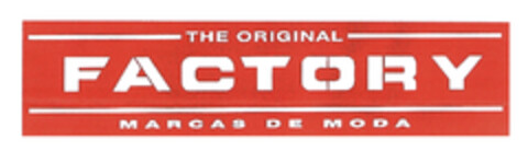 THE ORIGINAL FACTORY MARCAS DE MODA Logo (EUIPO, 06/26/2003)