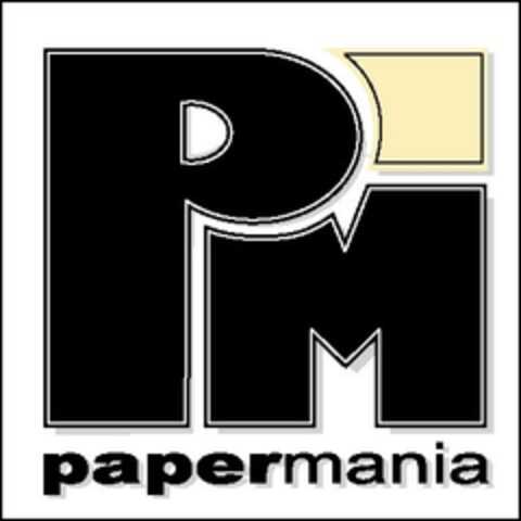 PM papermania Logo (EUIPO, 15.06.2005)
