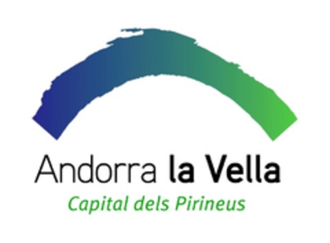 Andorra la Vella Capital dels Pirineus Logo (EUIPO, 11.02.2009)