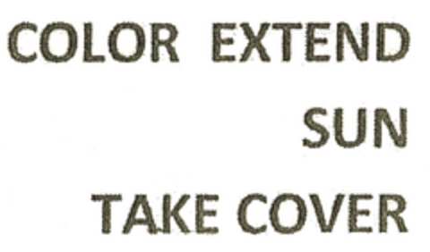 COLOR EXTEND SUN TAKE COVER Logo (EUIPO, 28.06.2011)