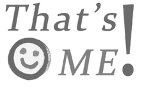THAT'S ME! Logo (EUIPO, 28.03.2013)