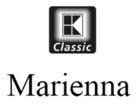 K CLASSIC MARIENNA Logo (EUIPO, 03.06.2015)