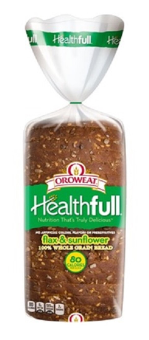 OROWEAT HEALTHFULL FLAX AND SUNFLOWER Logo (EUIPO, 29.10.2015)