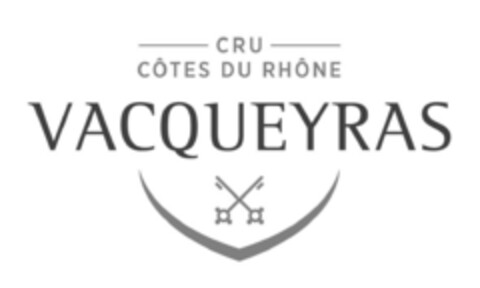 "CRU CÔTES DU RHÔNE VACQUEYRAS" Logo (EUIPO, 22.05.2017)
