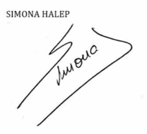 SIMONA HALEP Logo (EUIPO, 05/11/2018)