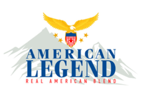 AMERICAN LEGEND REAL AMERICAN BLEND Logo (EUIPO, 07/17/2018)