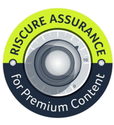 RISCURE ASSURANCE FOR PREMIUM CONTENT Logo (EUIPO, 09.10.2019)