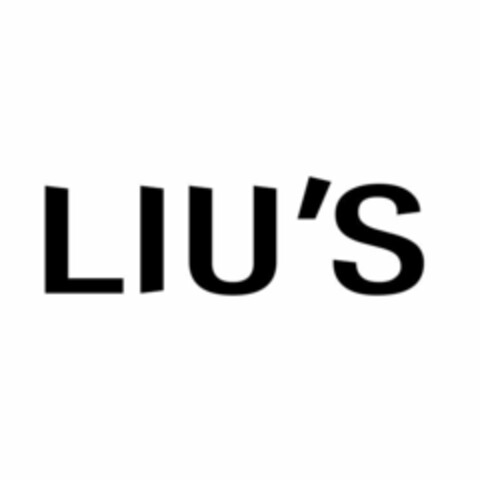 LIU'S Logo (EUIPO, 14.01.2020)