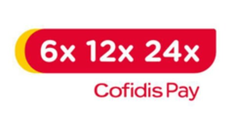 6x 12x 24x Cofidis Pay Logo (EUIPO, 09/23/2020)