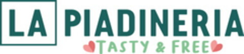 La Piadineria Tasty & Free Logo (EUIPO, 03/31/2021)