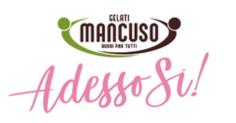 ADESSOSI! GELATI MANCUSO BUONI PER TUTTI Logo (EUIPO, 04/15/2021)