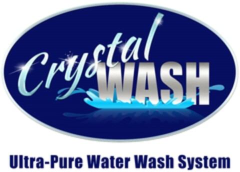 Crystal WASH Ultra-Pure Water Wash System Logo (EUIPO, 15.11.2021)