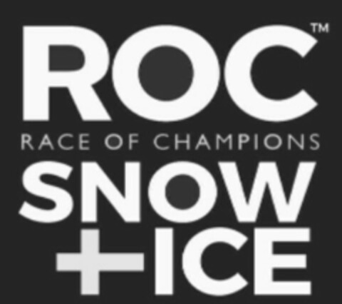 ROC RACE OF CHAMPIONS SNOW+ICE Logo (EUIPO, 07/15/2022)