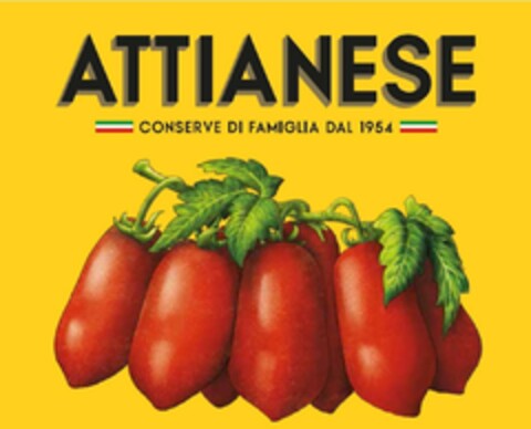 ATTIANESE CONSERVE DI FAMIGLIA DAL 1954 Logo (EUIPO, 07.06.2023)