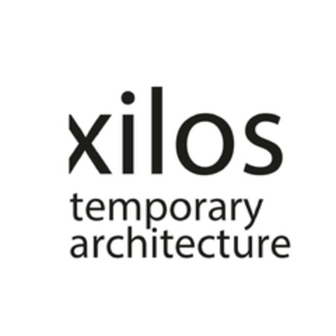 xilos temporary architecture Logo (EUIPO, 04.07.2023)