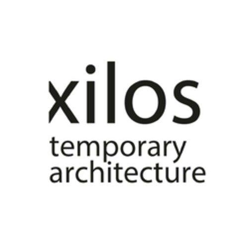 xilos temporary architecture Logo (EUIPO, 07/04/2023)