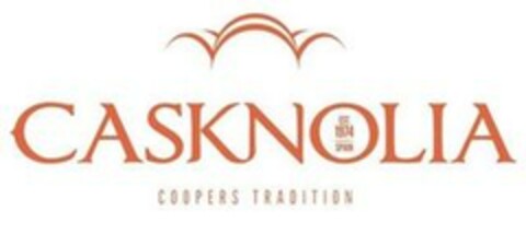 CASKNOLIA. EST. 1974/SPAIN COOPERS TRADITION Logo (EUIPO, 11.07.2023)