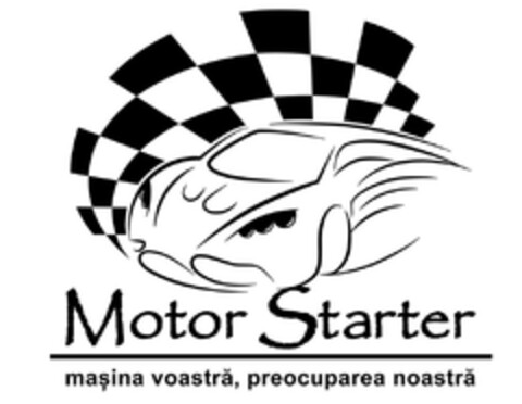 Motor Starter mașina voastră, preocuparea noastră Logo (EUIPO, 28.11.2023)