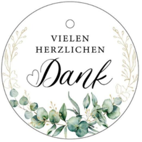 VIELEN HERZLICHEN Dank Logo (EUIPO, 02.04.2024)