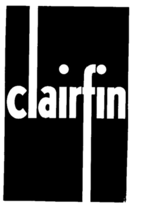 clairfin Logo (EUIPO, 01.04.1996)