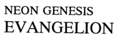 NEON GENESIS EVANGELION Logo (EUIPO, 03/10/1998)